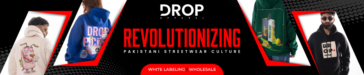 Drop Apparel banner